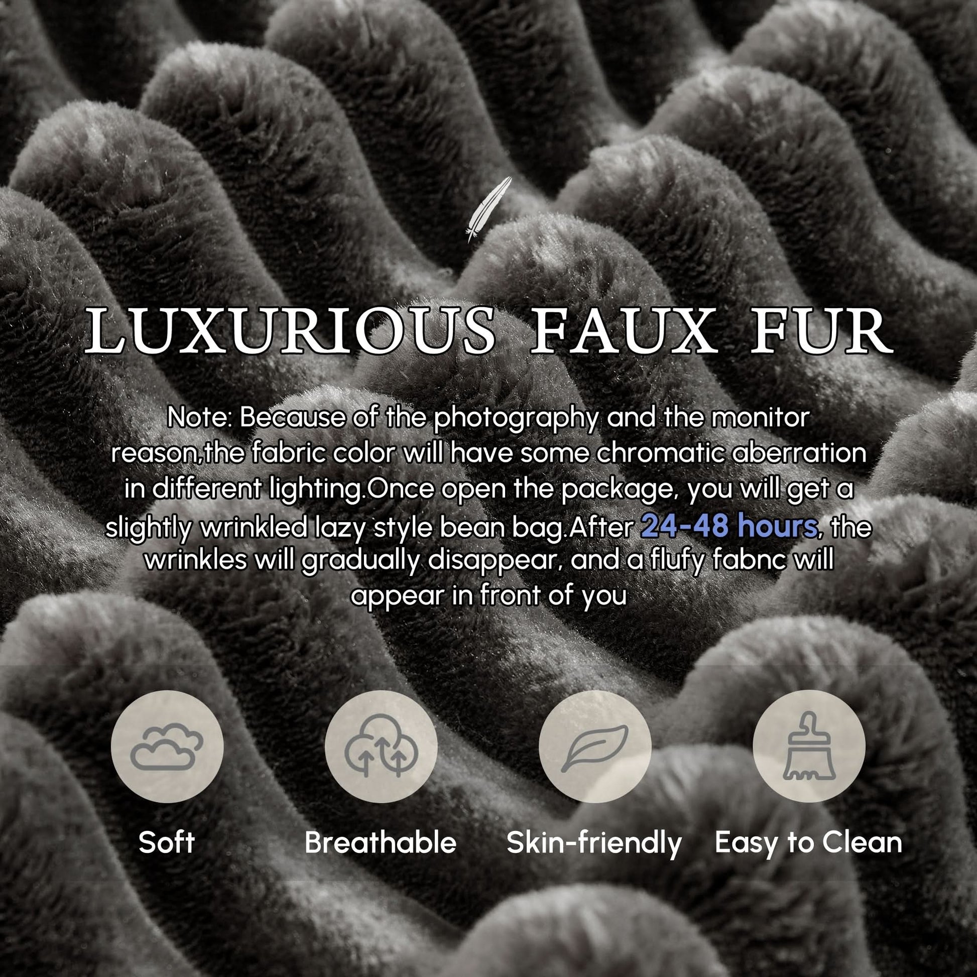 OVIOS 67'' Chaise Lounge Chair with Cup Holders