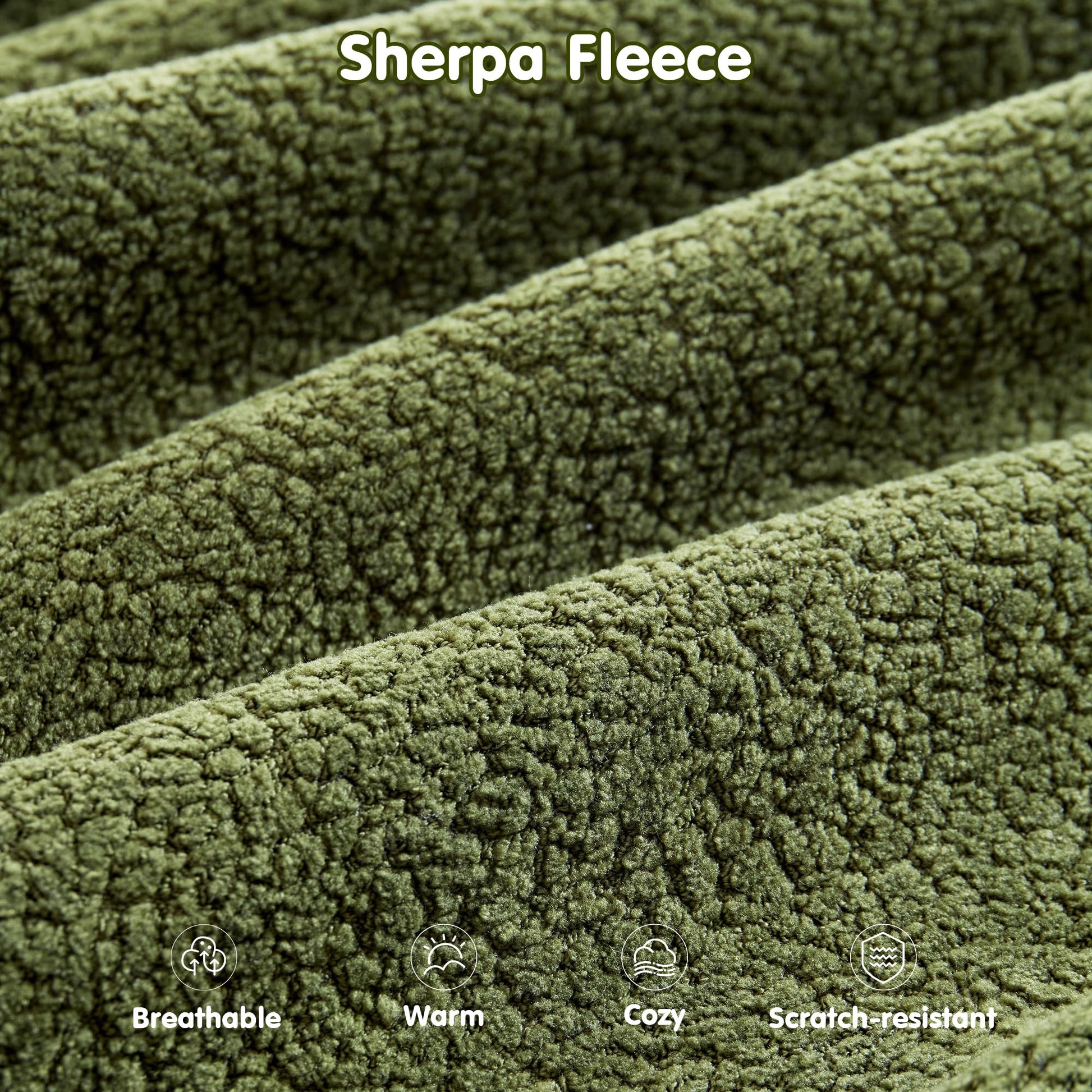 OVIOS 81.2" Upholstered Sleeper Sofa with Pillow, No Assembly Required