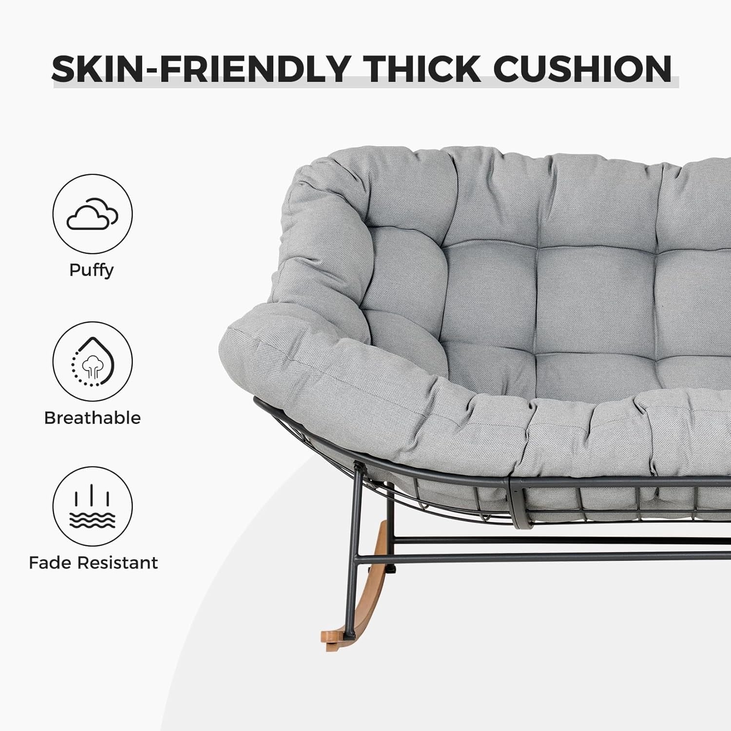 Outdoor Double Rocking Chair